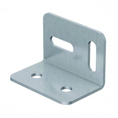 Custom OEM Custom Edelstahl Gerade Ecke Halterung Halterung mit Pulverbeschichtung