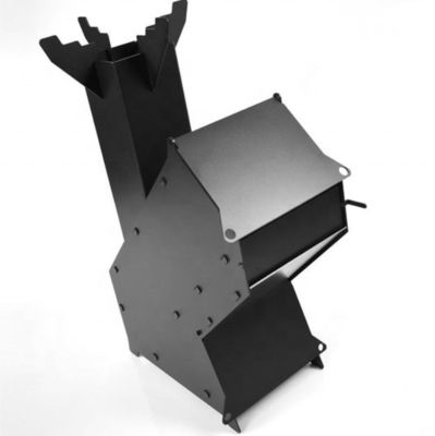 ISO9001 2008 Zertifizierte Schwerlast-Kustom-Raketenholzkocher aus Carbonstahl