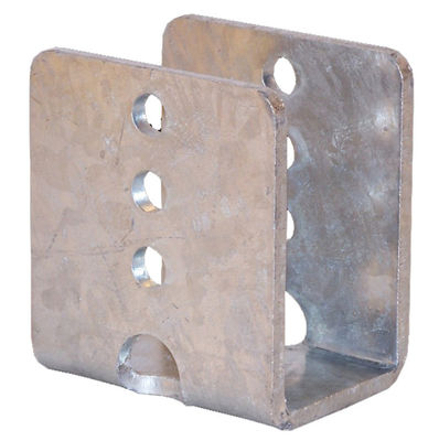 Schrankregal Montage U-förmige Metallhalterung Stamping mit Toleranz /- 0,02 /-0.05