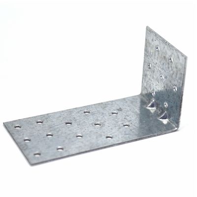 angepasste Farbmetallverzinkte Winkel-Eisen-Eckstütze für Biegefertigung