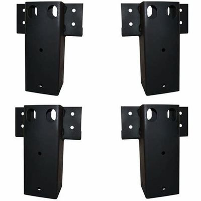 Nicht Mikrobearbeitung Edelstahlverzinkte Postschraubverankerung für Holzholzverbindung