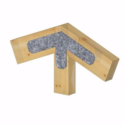 Schwere Holzverbindung Hardware Metallstütze für Holzstützstruktur