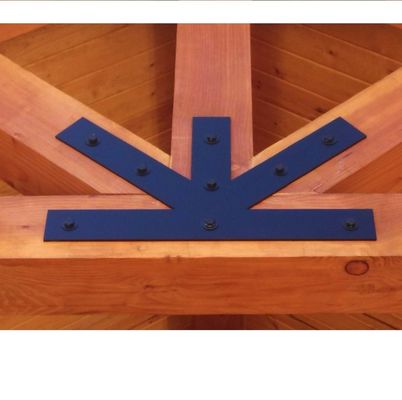 Schwere Holzverbindung Hardware Metallstütze für Holzstützstruktur