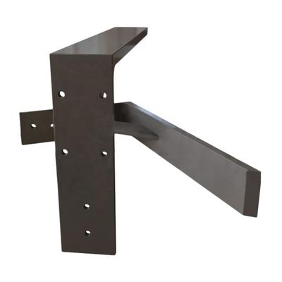 Schwarz-Kohlenstoffstahl-Möbelhalter für Schwimmblatthalter