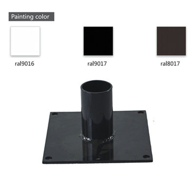 Outdoor Tenon Light Pole Bracket mit Einseitige Bracket Struktur in benutzerdefinierter Farbe