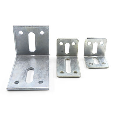 Customized Logo Galvanized Flat Corner Bracket für nicht standardisierte Baumaschinen