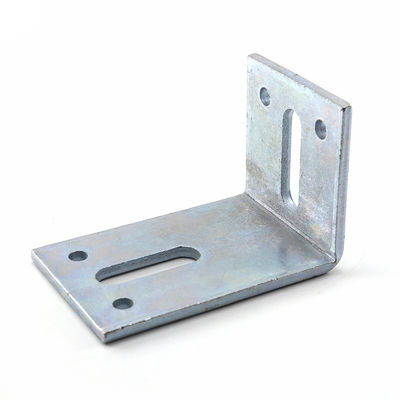 Customized Logo Galvanized Flat Corner Bracket für nicht standardisierte Baumaschinen