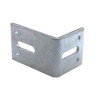 Customized Logo Galvanized Flat Corner Bracket für nicht standardisierte Baumaschinen