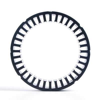 100% Inspektion OEM Stackbare Silizium-Stahl-Rotor und Stator-Blätter für die Motorenlaminierung