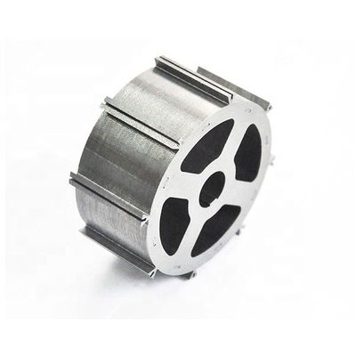 Vertragsstandard 120 mm Maßgeschneiderter bürstenloser Gleichstrommotor Wickelstator und Rotormontage mit Rotorachse