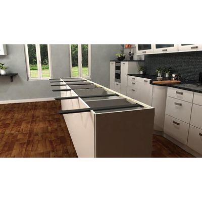 290g Custom Aluminium versteckte Insel Unterstützung Halter angepasst Design