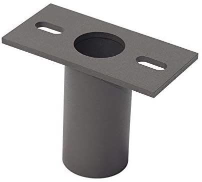 Anodisierte 90 Grad L-Form quadratische Stange Oberhalterung für LED Schuhkarton Parkplatz Lichtstange