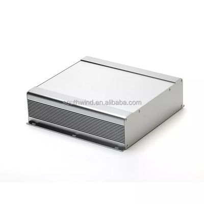 angepasste Aluminium-Instrumentenhausgehäuse mit Stempel-Punch-Bogenprozess