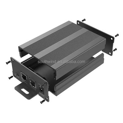 Stahlgehäuse 6063 Heatsink-Gehäuse für elektronische Batterien und Wärmeabsorption