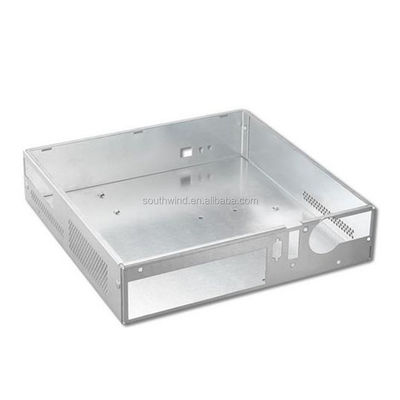 Laser-Schnitt- und Biegeprozess Aluminium-Metallbox-Gehäuse für individuelle Bedürfnisse