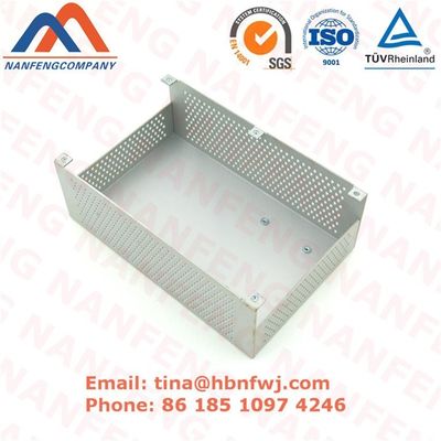 Laser-Schnitt- und Biegeprozess Aluminium-Metallbox-Gehäuse für individuelle Bedürfnisse