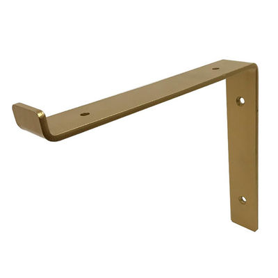 Metallflüssiges Regal, Wandhalter mit Pulverbeschichtung, Veredelung und Fräsen