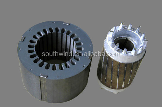 Biegungsprozess Motor Lamination OEM Stackbare Siliziumstahl Rotor und Stator Blätter