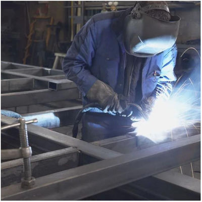 Materialwahl nach Maßgabe von Großformat Metallrahmen Schweißen und Fertigung für Motoren
