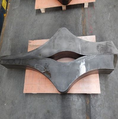 Edelstahlblechmetallverarbeitung Laserschnitt und -beugen