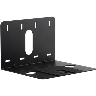 Maßgeschneiderte schwarze Pulverbeschichtung Wandhalterung für Kuppelkamera