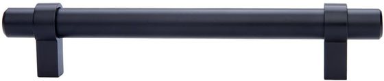 6.63 Zoll Edelstahl Gerade Bar Schrank Griff 5 Zoll Loch Mitte Flach Schwarz