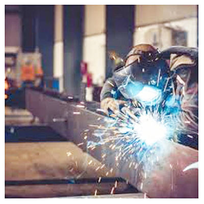 Schweißwerk aus Edelstahl für die Automobilindustrie und Telekommunikation