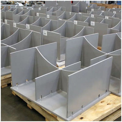 Aluminiumlegierung Biegen Schweißen Stanz CNC Aluminiumplatte Laserschneiden