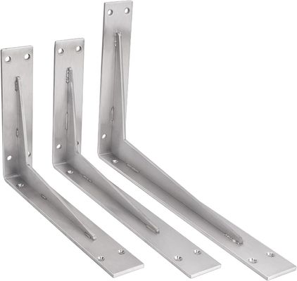 Zerspante L-Form-Halter für die Wandmontage
