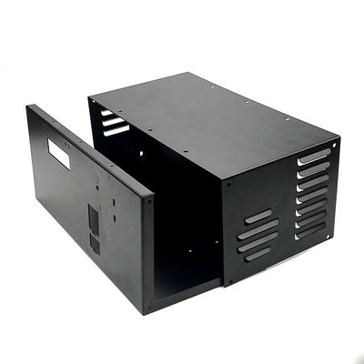 OEM Custom Edelstahl Aluminium Pulver Beschichtung Stamping und Schweißen Metall Kleine Box