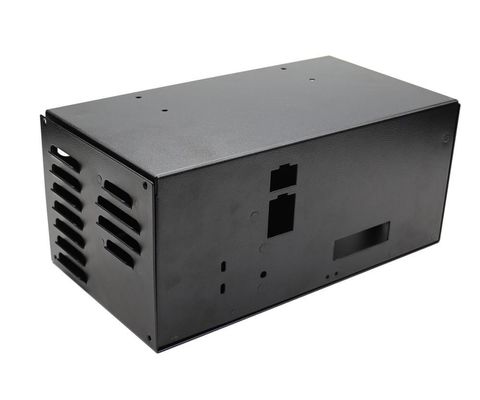 OEM Custom Edelstahl Aluminium Pulver Beschichtung Stamping und Schweißen Metall Kleine Box