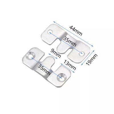 angepasste industrielle Verriegelung aus Edelstahl Fotoraum Haken Flush Mount Klammern
