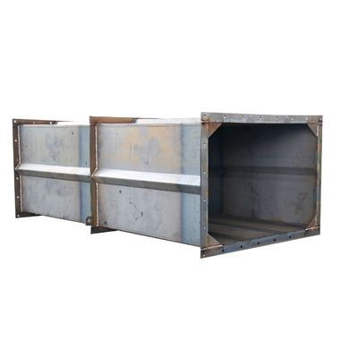 Anpassungs-Blechmetall-Fabrikationsstütze für Q235-Stahlrahmen und Außenschutz