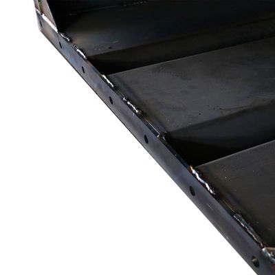 Anpassungs-Blechmetall-Fabrikationsstütze für Q235-Stahlrahmen und Außenschutz