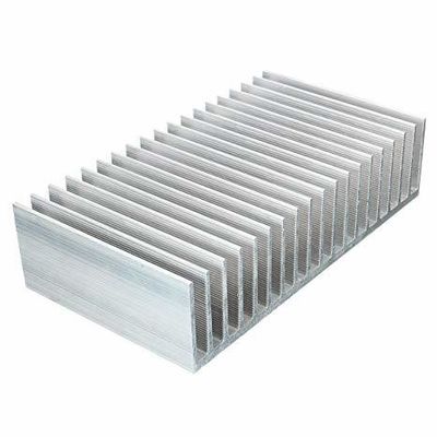 Prozesse Fräsen Stahl Wärmebecken Extrudiertes Aluminiumprofil zur verbesserten Kühlung