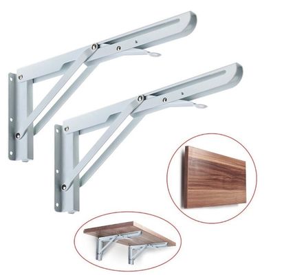 Wandmontierte Metallregalhalter mit Schweißverfahren und Schutzbeschichtung