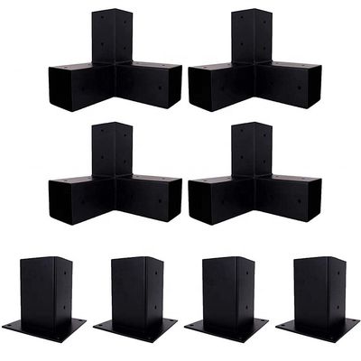 Stempelprozess Hochholz-Stand-Kit für Pergola Dauerstahl-Bräcke enthalten