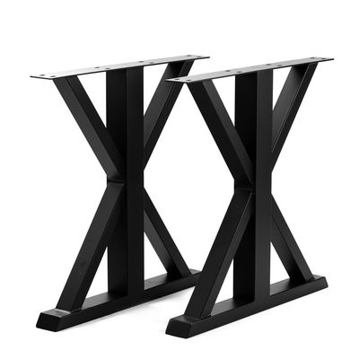 Maßgeschneiderte 290g Eisen Stahl Esszimmerbank Kaffeetisch Metall Tischbeine Moderne Heavy Duty