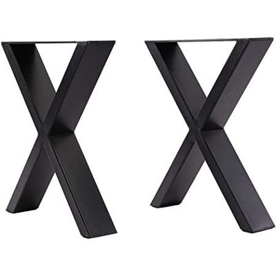 Multipurpose Matt Black Square Style Metall Tischbeine für benutzerdefinierte Büro-Computer-Tisch