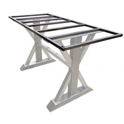 Maßgeschneiderte Schwerlastmöbelrahmen Quadrat Büro Schreibtisch Kaffeetafel Tischbeine/Basis