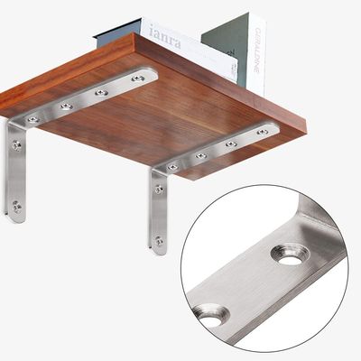 In-house/Drittanbieterinspektion Maßgeschneiderte an der Wand montierte Regale aus Edelstahl und Aluminium