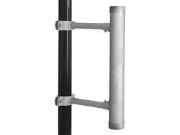 angepasste Hebei Road Side Steel Sign Pole Base und Top Brackets Klimaanlage Teile
