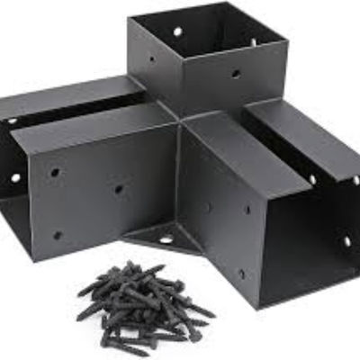 Maßgeschneiderte Größe Stahl Pergola Brackets Kit für Klimaanlagen Teile bei wettbewerbsfähigen