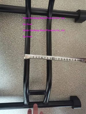 Platzsparende Fahrradflächenhalter schwarzer Fahrradträger für Garage Zertifikat ISO9001 2015
