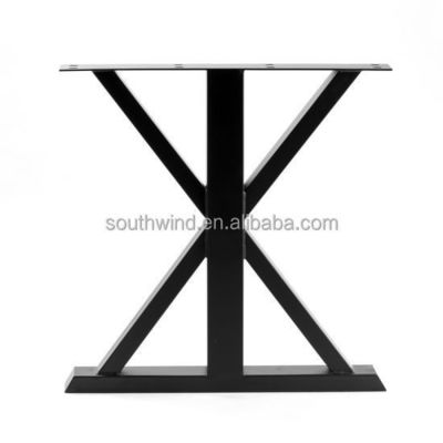 Hergestellt aus Aluminium "Z" Design Stahl Esszimmer/Küchen-Tischbeine Industrie-Stil Produkt