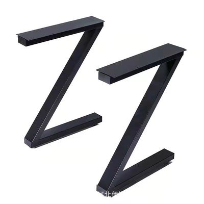 Hergestellt aus Aluminium "Z" Design Stahl Esszimmer/Küchen-Tischbeine Industrie-Stil Produkt