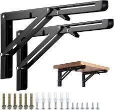Robuste und stilvolle, an der Wand montierte Regalhalter mit einer Dicke von 0,4-3 mm