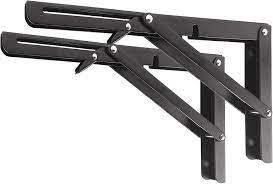 Robuste und stilvolle, an der Wand montierte Regalhalter mit einer Dicke von 0,4-3 mm