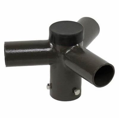 Langlebiger Gusseisenstand für 5 Zoll quadratische Stangen angepasst 90 Grad Tenon Adapter