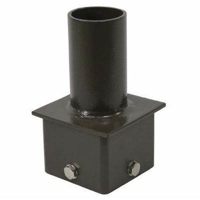 Langlebiger Gusseisenstand für 5 Zoll quadratische Stangen angepasst 90 Grad Tenon Adapter